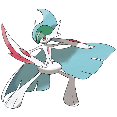[Ilustración oficial de Mega-Gallade]