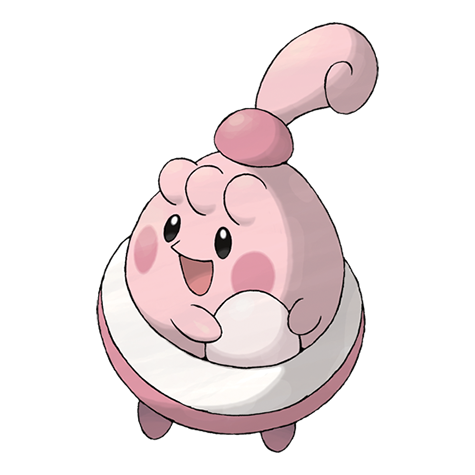 [Ilustración oficial de Happiny]