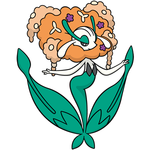 [Ilustración oficial de Florges Flor Naranja]