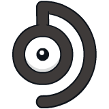 [Ilustración oficial de Unown Letra D]