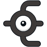 [Ilustración oficial de Unown Letra E]