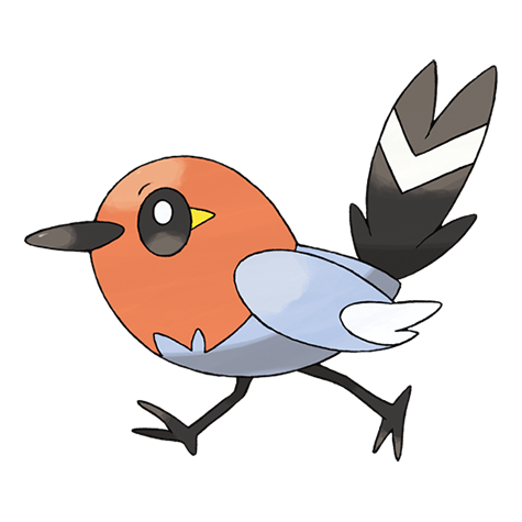 [Ilustración oficial de Fletchling]