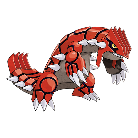 [Ilustración oficial de Groudon]