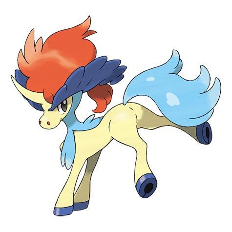 [Ilustración oficial de Keldeo Forma Normal]