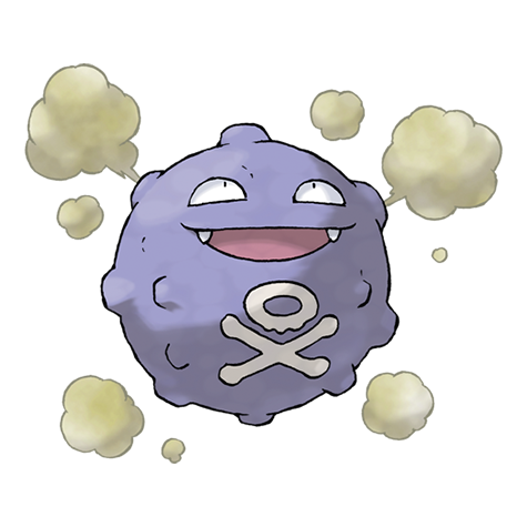 [Ilustración oficial de Koffing]