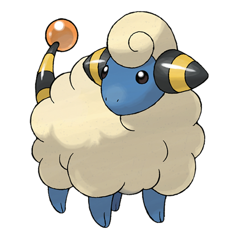 [Ilustración oficial de Mareep]