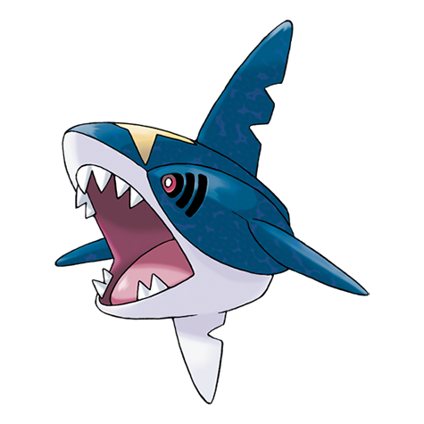 [Ilustración oficial de Sharpedo]