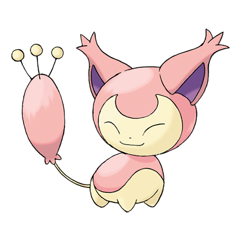 [Ilustración oficial de Skitty]