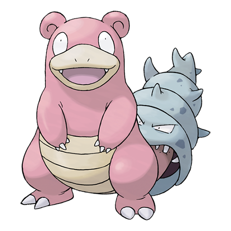 [Ilustración oficial de Slowbro]